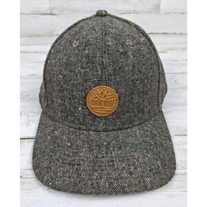 TIMBERLAND Snapback Hat/Cap Brownish/Grayish Work Outdoors Tree Logo